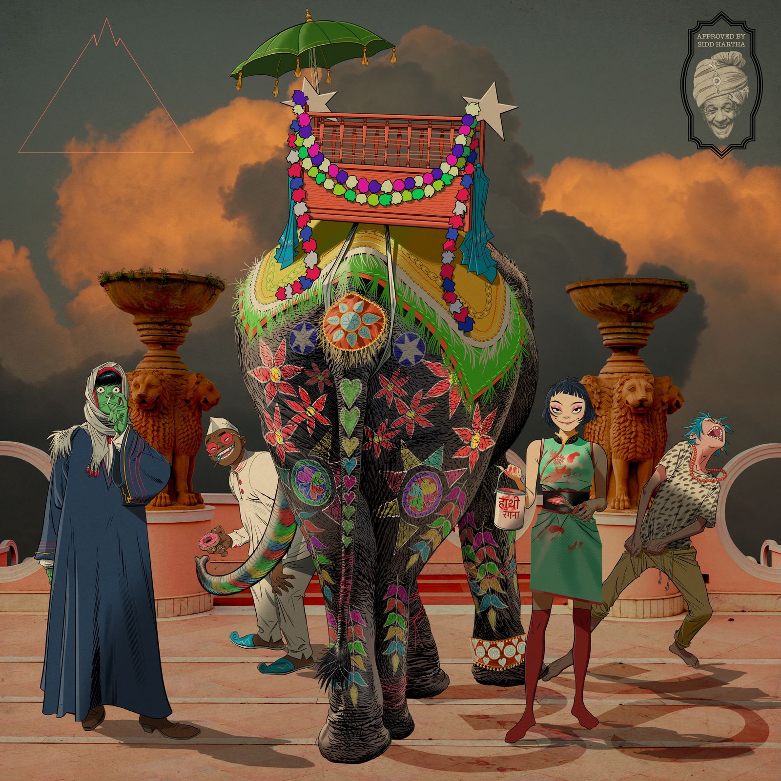 Image may contain Adult Person Face Head Animal Wildlife and Mammal