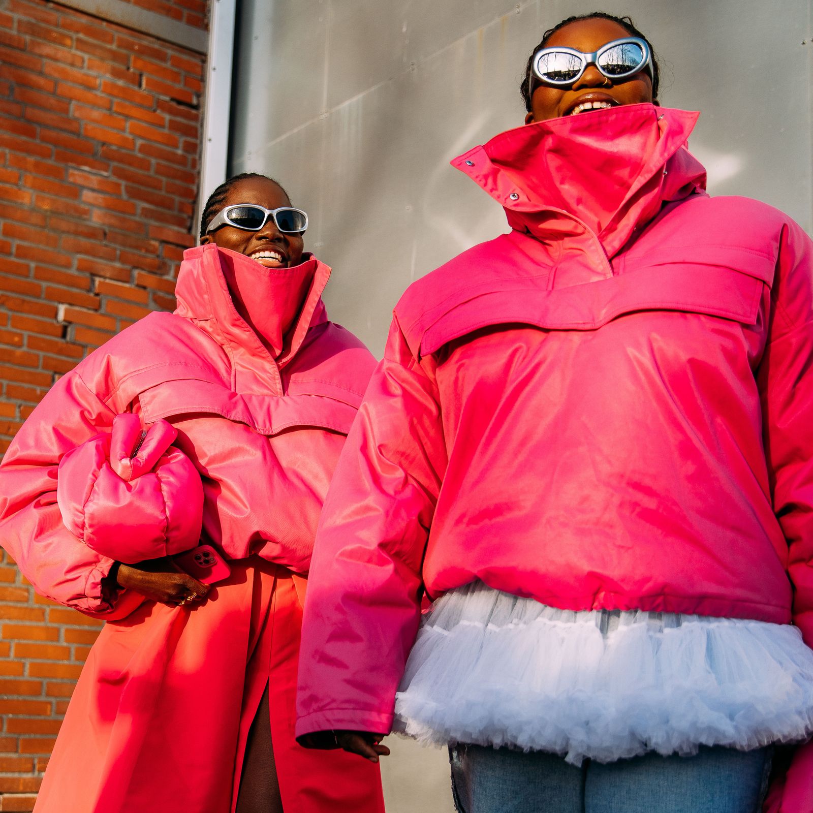 Puffer jackets and oversized coats: Copenhagen Fashion Week's streets say it's still in