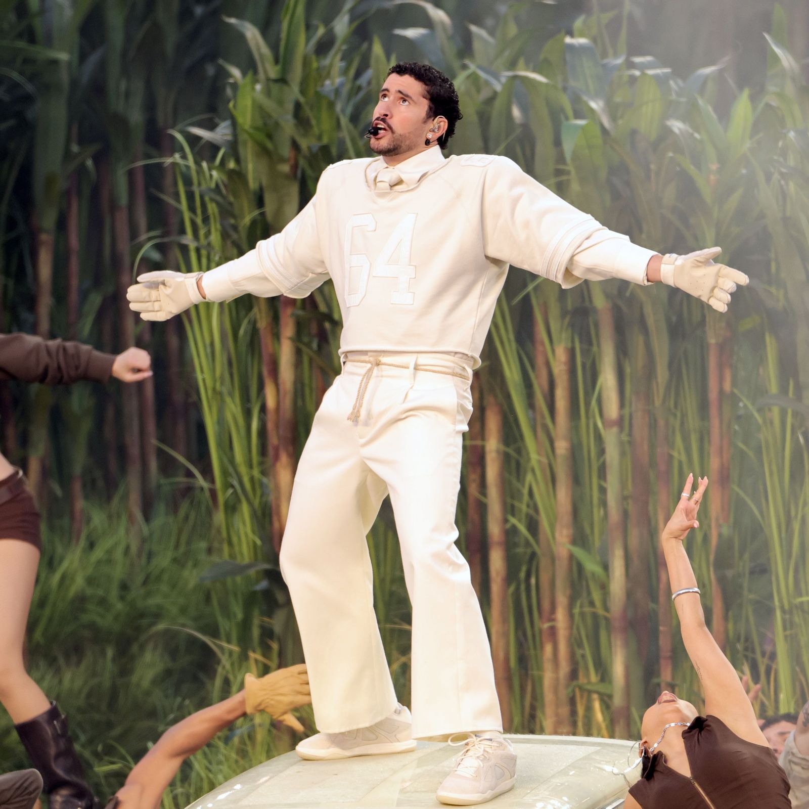 The story behind Bad Bunny’s 2026 Super Bowl outfit by Zara