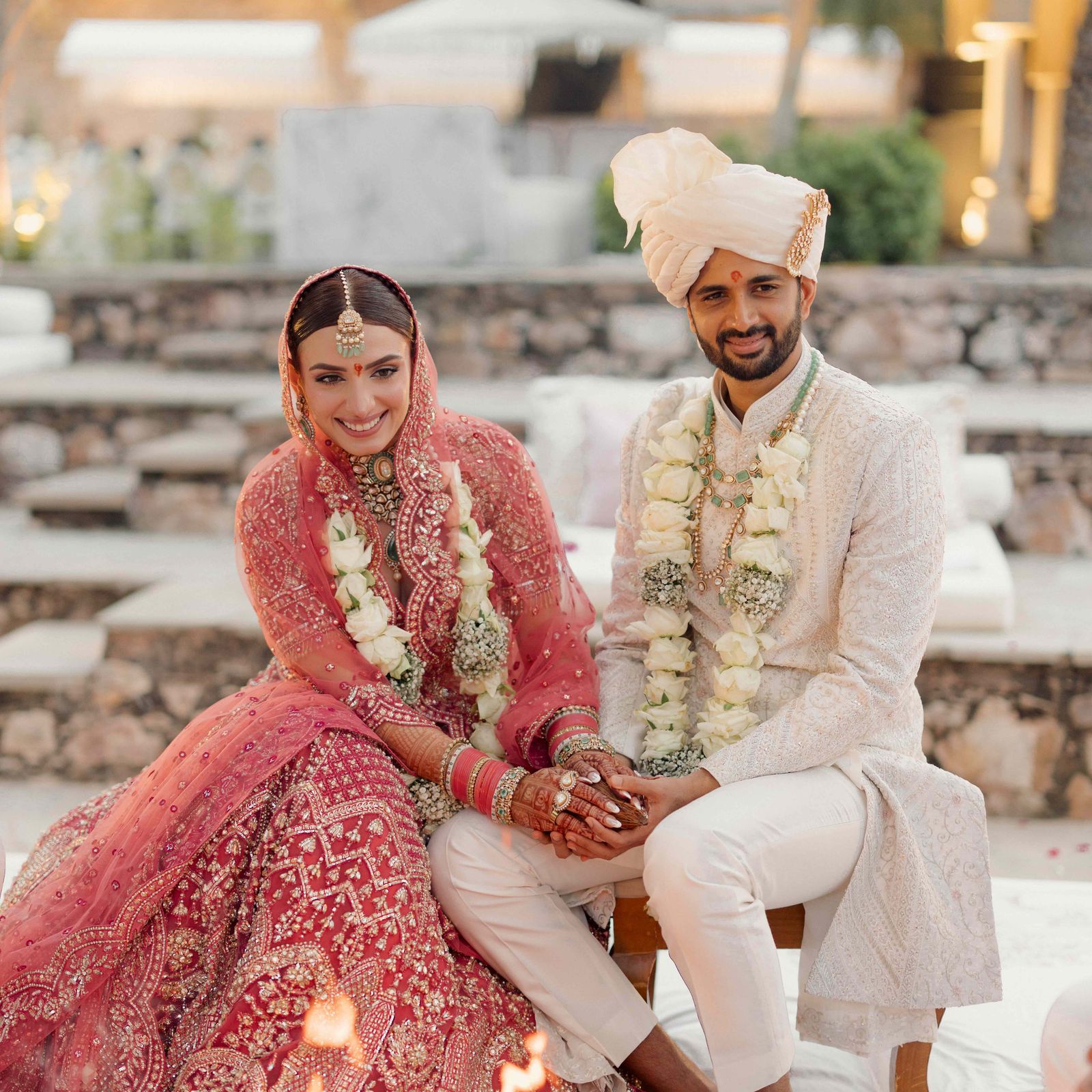 Prakriti Kakar and Vinay Anand's intimate wedding in Rajasthan had just 30 guests