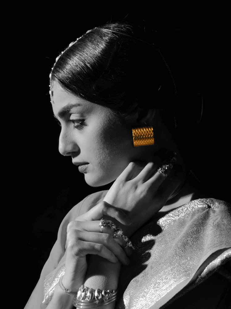 Image may contain Body Part Finger Hand Person Adult Face Head Photography Portrait Accessories and Jewelry